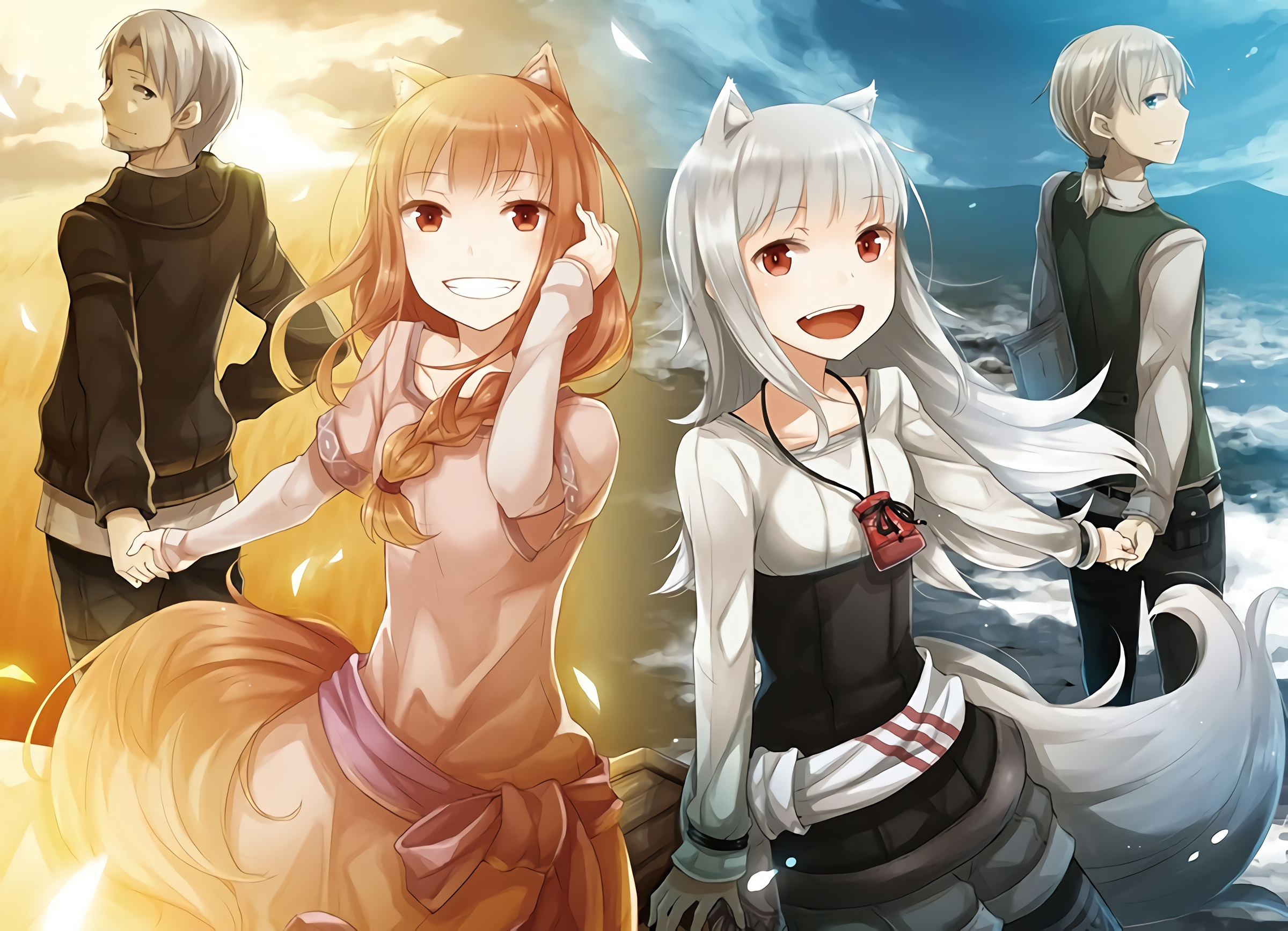 Spice and Wolf Manga Cover