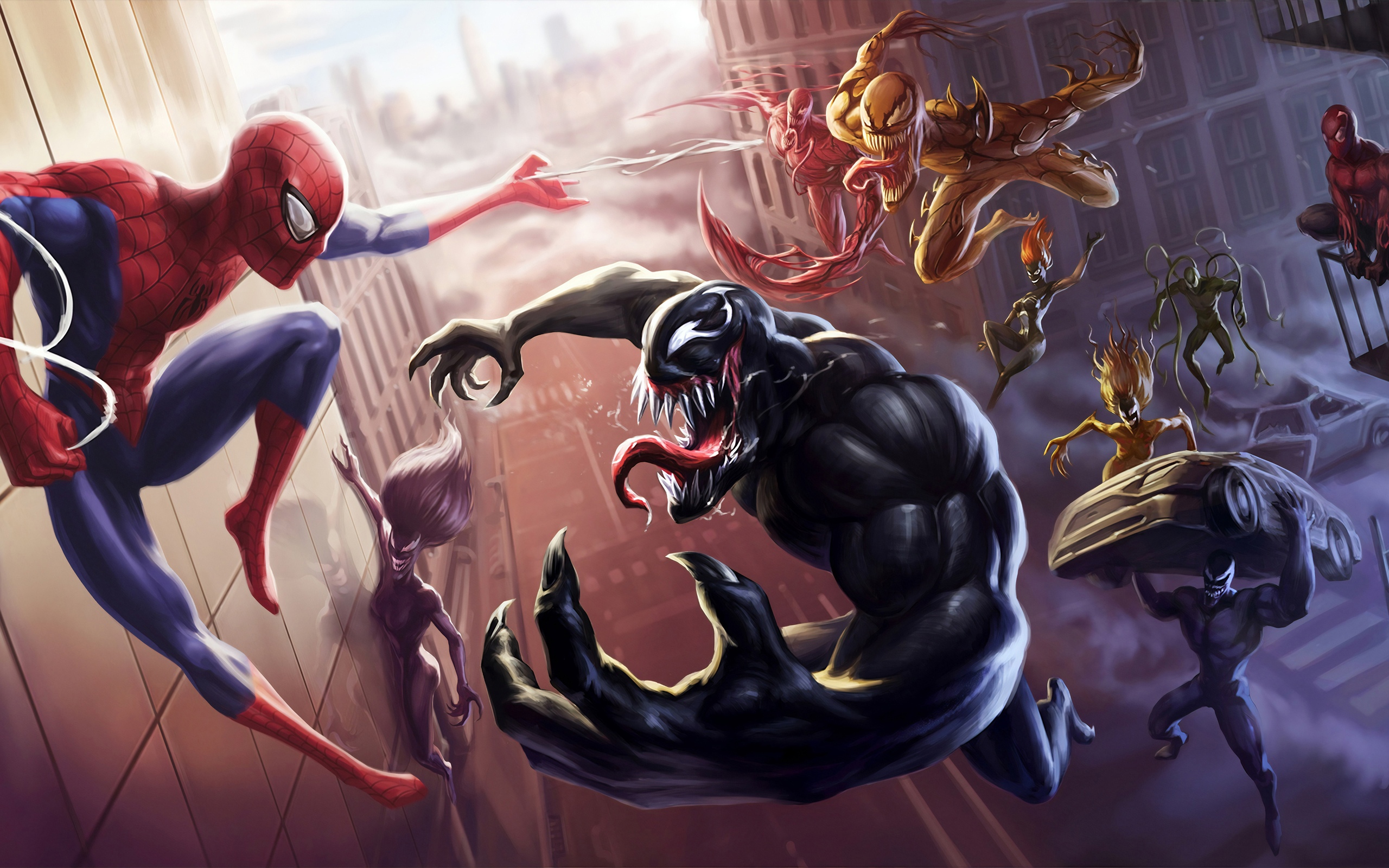 Symbiote Groups | Spider-Man: Web of Shadows Wiki | Fandom