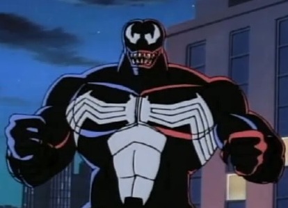 spiderman venom cartoon