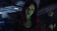 Zoe Saldana as Gamora