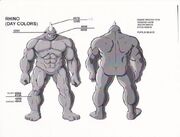 Rhino model sheet