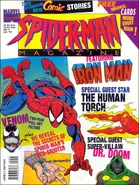 Spider-Man Magazine #9 "Spider-Man and the Human Torch in: The Face of Doom" "A Blizzard this Way Comes" (January 1995)