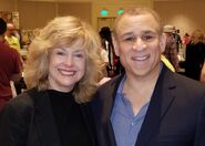 John Semper Jr. with 7th Heaven star, Catherine Hicks