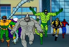 Marvel Spider-Man Animated Doctor Octopus Bust ('92 Animated Version)