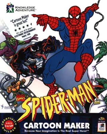 Get Cartoon Spider Man Picture Gif