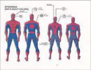 Spider-Man model sheet