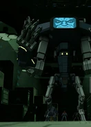 Zola in his giant robot body