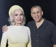 John Semper Jr. with former Catwoman actress, Julie Newmar