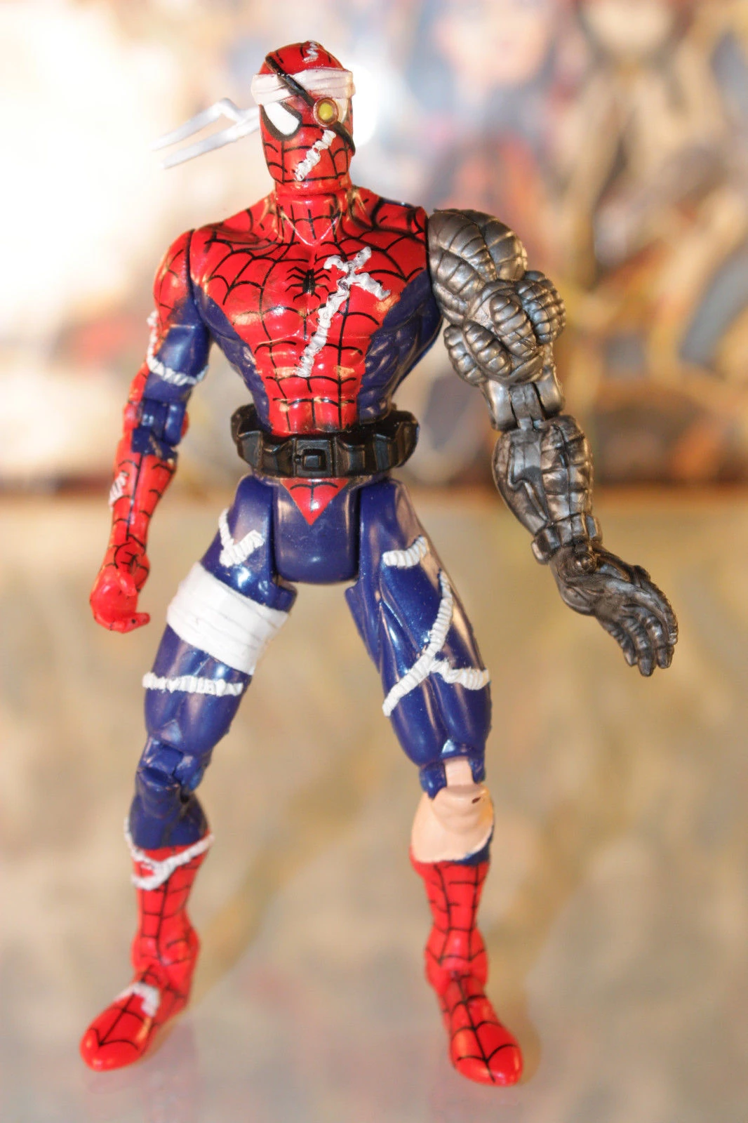 cyborg spider man action figure