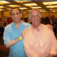 John Semper Jr. with Henry Winkler