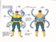 Doctor Octopus model sheet