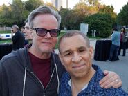 John Semper Jr. with Bruce Timm