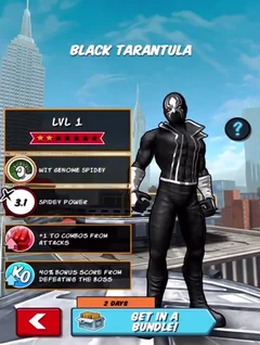 Black Tarantula | Spider-Man Unlimited (mobile game) Wiki | Fandom