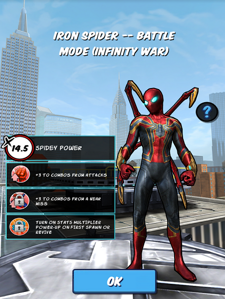 Iron Spider--Battle Mode (Infinity War) | Spider-Man Unlimited (mobile game)  Wiki | Fandom