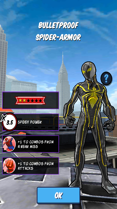 Bulletproof Spider-Armor | Spider-Man Unlimited (mobile game) Wiki | Fandom