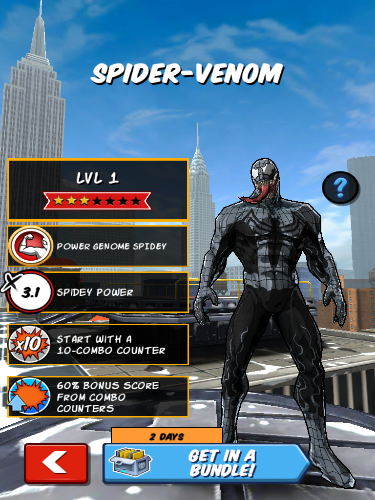Spider-Venom | Spider-Man Unlimited (mobile game) Wiki | Fandom