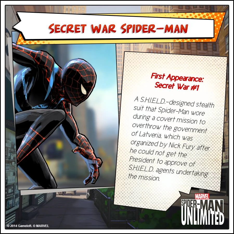 Secret War SpiderMan SpiderMan Unlimited Wiki Fandom