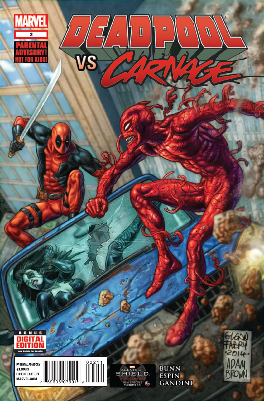 deadpool vs spiderman comic