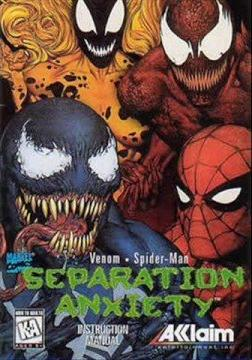 Spider-Man and Venom - Separation Anxiety Coverart