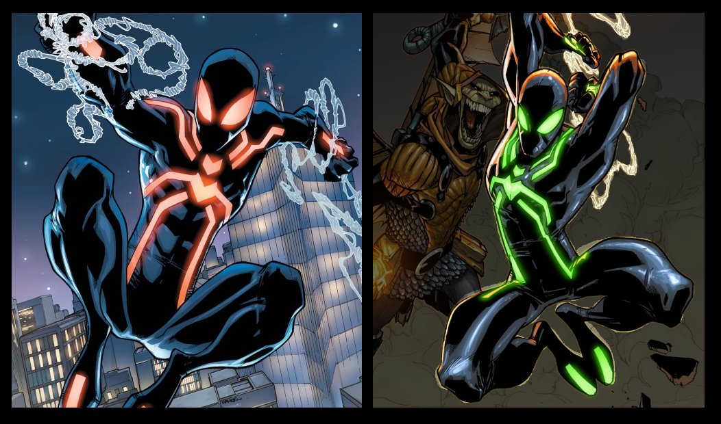 ultimate spider man game costumes