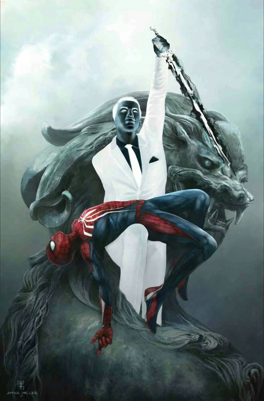 Martin lee spiderman top