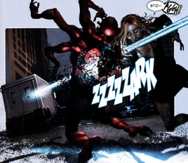 Doppelganger siendo herido por Royal Blue