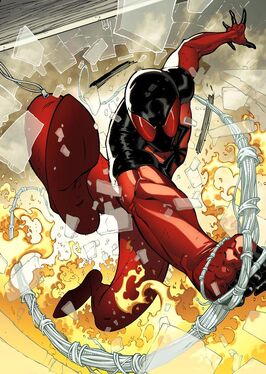 Peter Parker (Kaine) (Earth-616) as Scarlet Spider