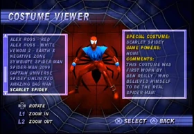 Scarlet Spider Costume from 2001's Spider-Man 2: Enter Electro