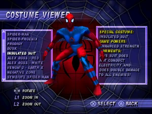 Electro-Proof Suit in Spider-Man 2: Enter Electro