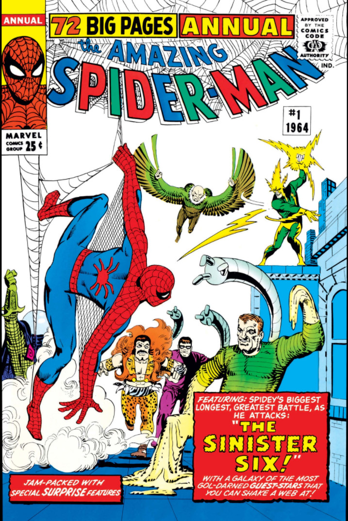 Amazing SpiderMan Annual Vol 1 1 SpiderMan Wiki Fandom