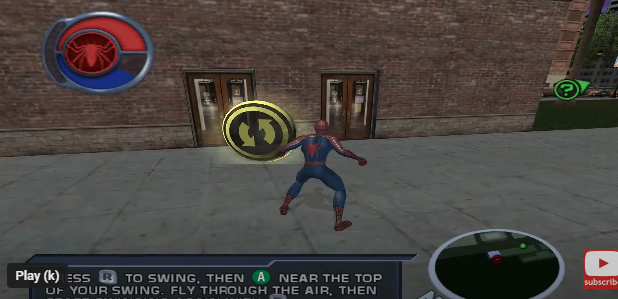 SPIDER-MAN (2002)  PS2 Gameplay 