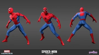 Marvel Heroes Classic Costume Spider-Man