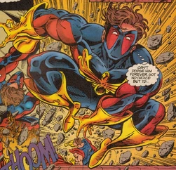 Kevin Green's (of Earth-93060) second "Spider-Prime" costume