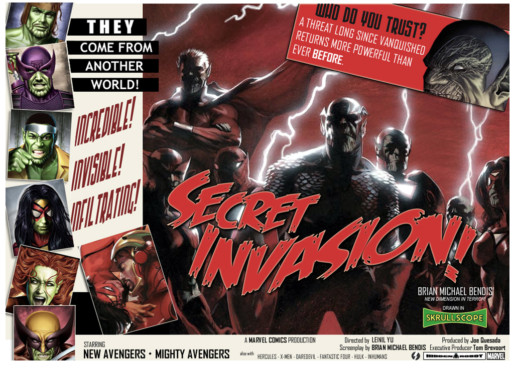Secret invasion poster in spider man 1｜TikTok Search