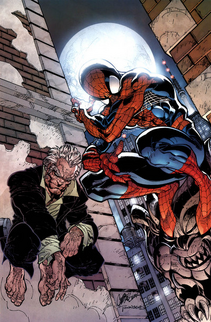 Spidy junto a Ezekiel