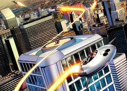 Fantastic Four en el Edificio Baxter