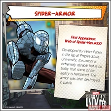 The Spider-Armor in Spider-Man Unlimited