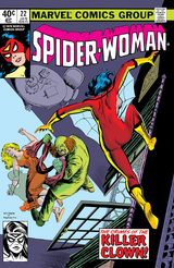 Spider-Woman #22 "¡Traigan... al payaso!"