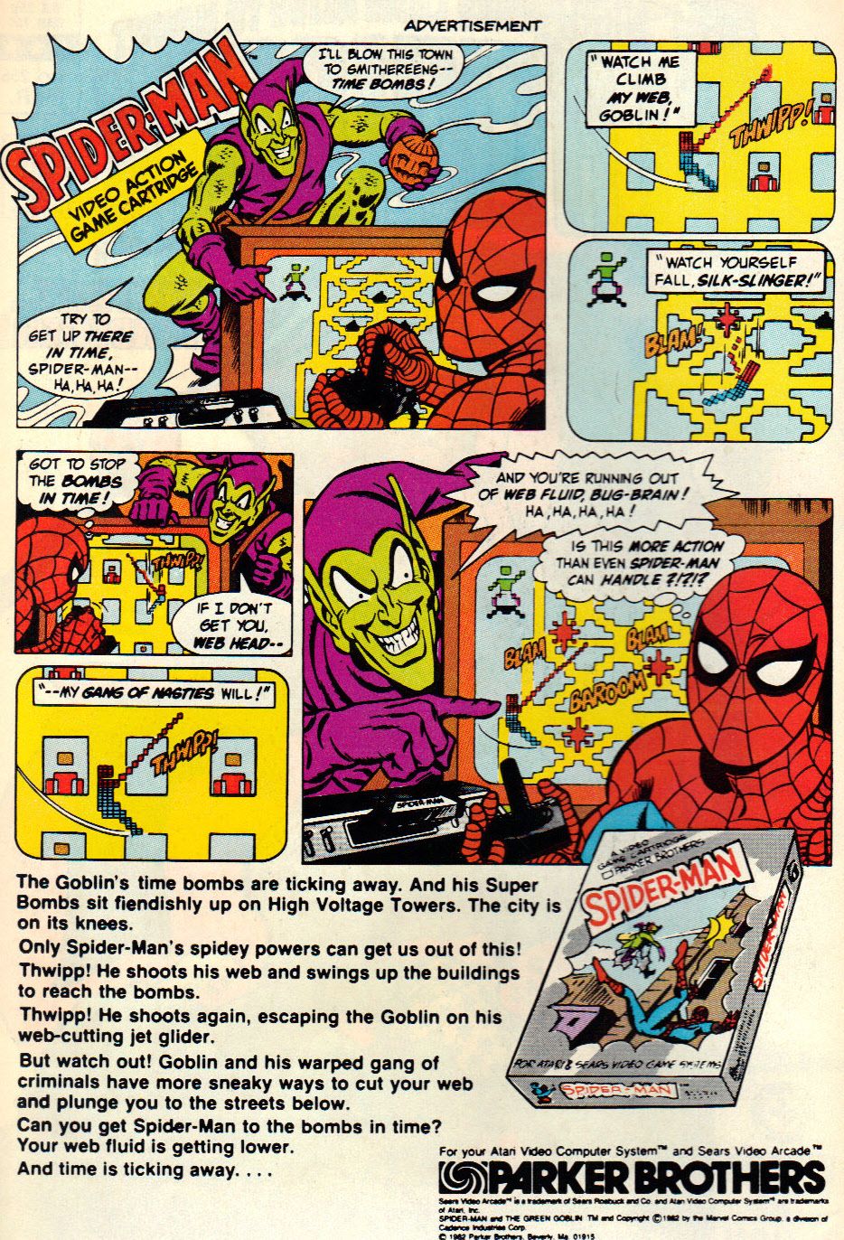 Spider-Man (1982 video game) | Spider-Man Wiki | Fandom