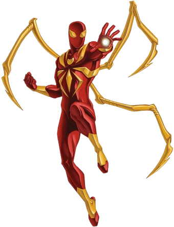 iron spider gold