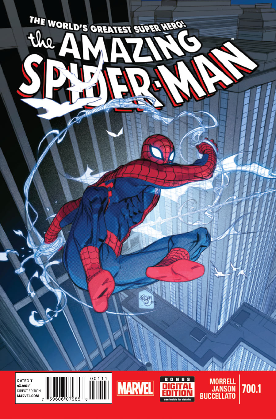 Amazing Spider-Man (Volume 1) 700.1 | Spider-Man Wiki | Fandom