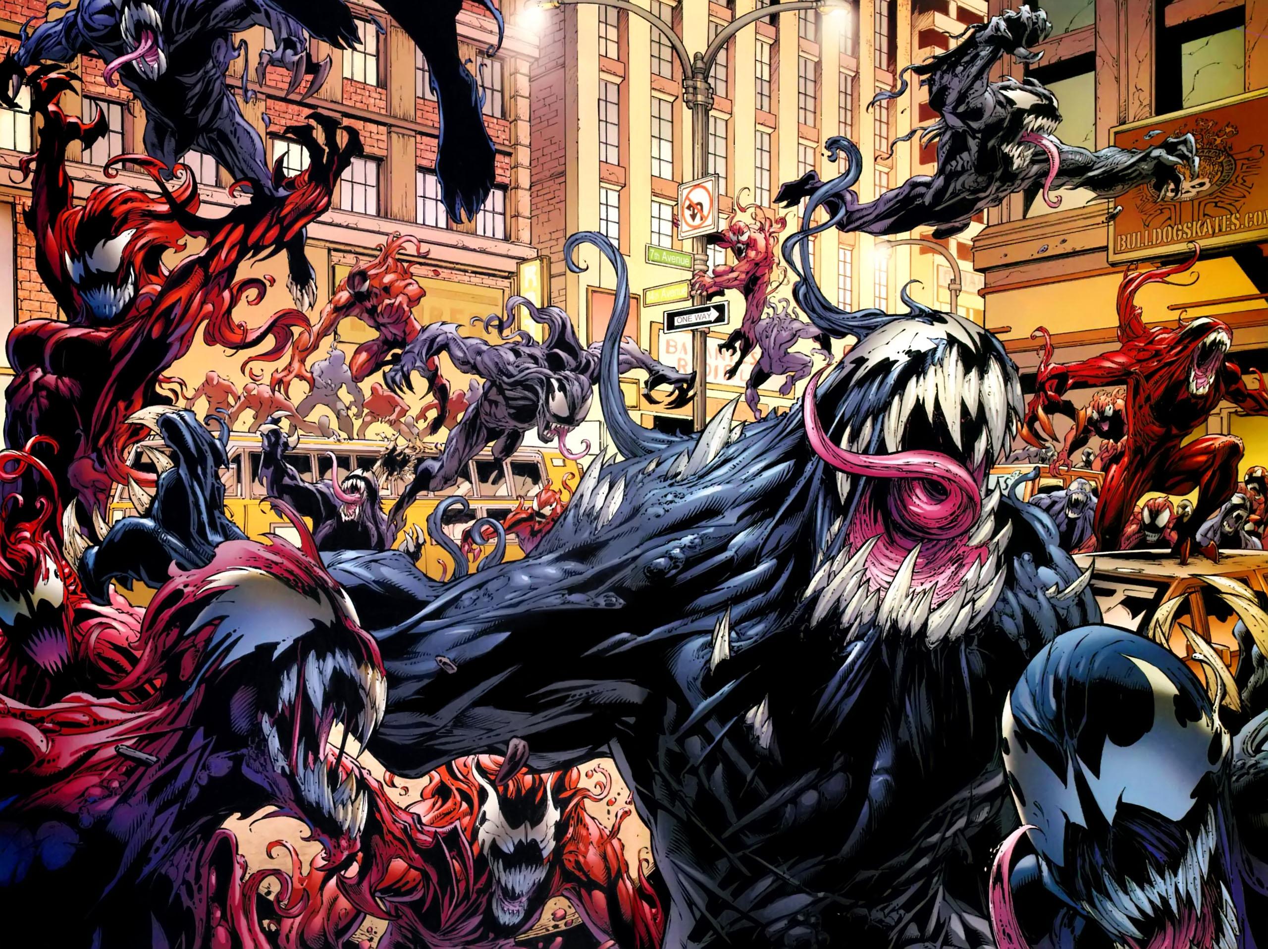 symbiotes of spiderman all 10 of them