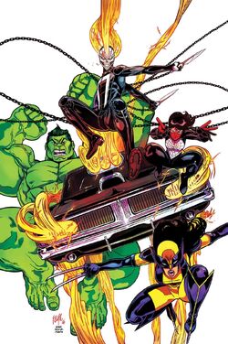 Ghost Rider (Volume 8) 5 | Spider-Man Wiki | Fandom Ghost Rider (Volume 8) 5 | Spider-Man Wiki | Fandom