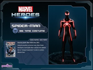 Red "Big Time" Costume in Marvel Heroes