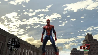 Spider-Man's Classic Costume in Spider-Man: Web of Shadows (2008)