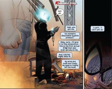 Spider-Man derrotado por Mysterio