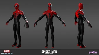 Superior Spider-Man costume in 2013's Marvel Heroes