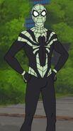 Spider-Man artificial symbiote suit.