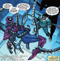 Doctor Octopus confronta a Spider-Man