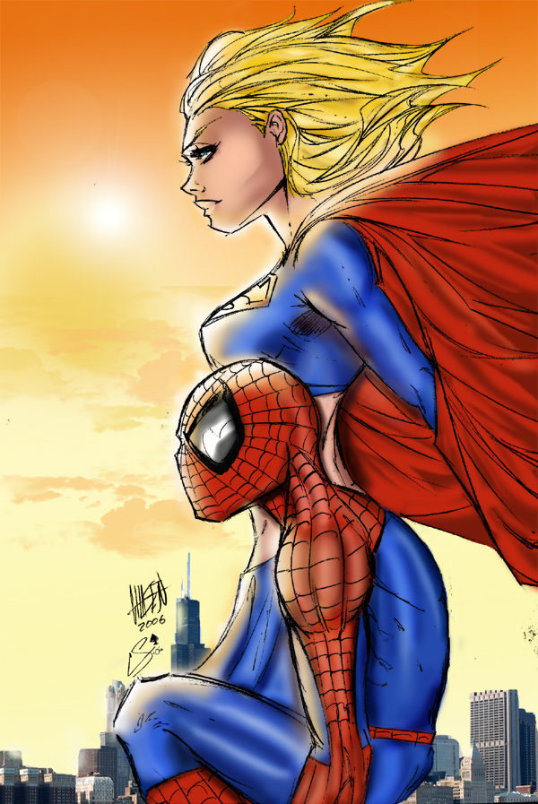 Spider-Man x Supergirl | Spiderman Fanon | Fandom